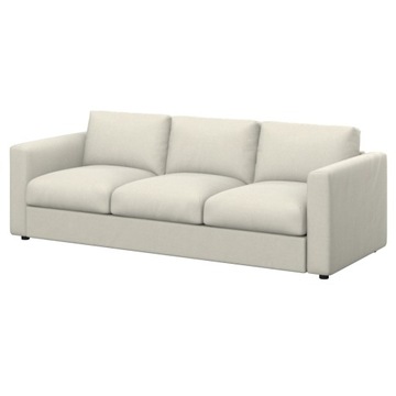 VIMLE Pokrycie sofy 3-os, Softi Beige