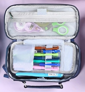 ШКОЛЬНАЯ КОРОБКА ДЛЯ КАРАНДАШ, КОСМЕТИЧЕСКАЯ СУМКА, ЕМКОСТЬ ДЛЯ МЕЛКОВ