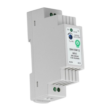 ИСТОЧНИК ПИТАНИЯ DIN EURA DIN15W12 12 В 1,25 А постоянного тока