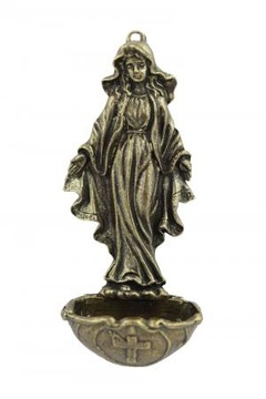 KROPIELNICA KROPIELNICZKA metalowa MATKA BOŻA 12x5.5x4cm DOMOWA do domu