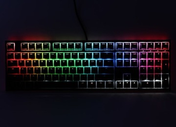 Ducky One 2 RGB Gaming USB -клавиатура Немецкий черный