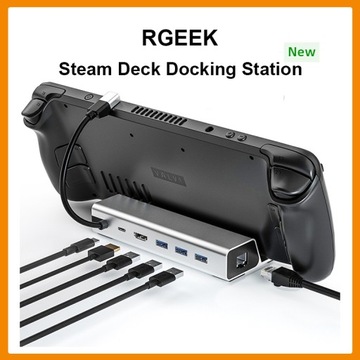 Aluminiowa stacja dokująca do urządzenia Steam Deck ASUS Rog Ally