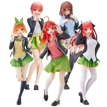 SIOSTRY NAKANO Quintessential Quintuplets 5 szt ZESTAW z PL