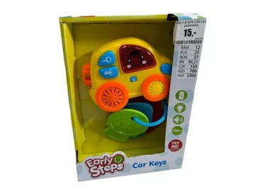 EARLY STEPS CAR KEYS