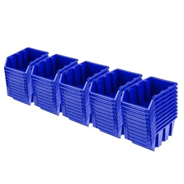 POJEMNIK ORGANIZER KUWETA 50x NP4 niebieskie