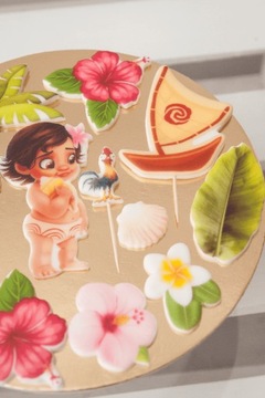 Набор для украшения торта VAIANA 2D, 13 шт.