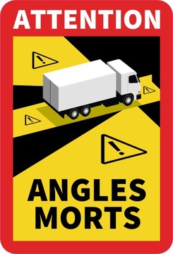 1x MAGNES Angles Morts FRANCJA TIR LAMINOWANE
