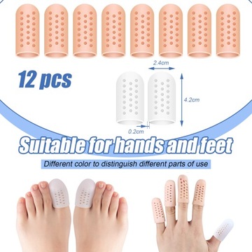 1/2/3/5 12 шт. инструменты для защиты пальцев для