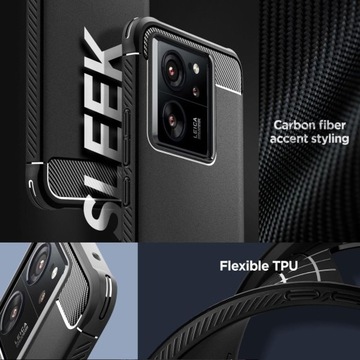 SPIGEN RUGGED ARMOR XIAOMI 13T / 13T PRO МАТОВЫЙ ЧЕРНЫЙ