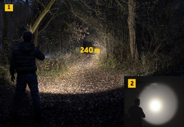 МОЩНЫЙ АККУМУЛЯТОРНЫЙ ФОНАРЬ ДЛЯ КЕМПИНГА PARTNER C2 1100 ЛМ ХОЛОДНОГО ЦВЕТА USB