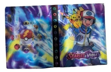 Альбом с Пикачу Pokemon GO Classroom на 240 карт + подарок 100 бесплатных карт