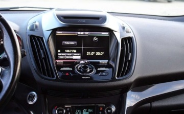 Ford Kuga II SUV 1.5 EcoBoost 150KM 2016 Ford Kuga Zarejestrowany Bezwypadkowy Stan Idealny 1.5 Benzyna 150KM, zdjęcie 17