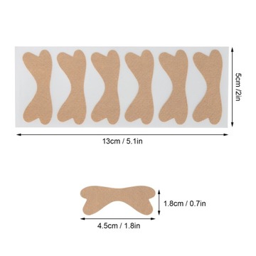 КОРРЕКЦИОННЫЕ ПЛАСТИНКИ ДЛЯ ВРОСШИХ НОГТЕЙ 8 ШТ.