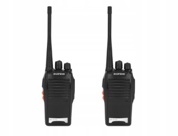 Рація BAOFENG 2 x BF-888S HT рація PMR чорна велика дальність