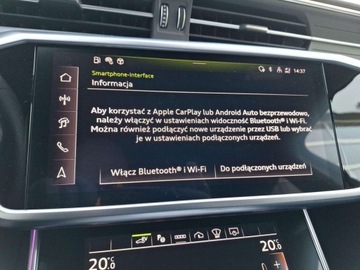 Audi A6 C8 Avant Plug In Facelifting 2.0 50 TFSI e 299KM 2025 Audi A6 Avant Sline Interieur, Sline Exterieur, Hak, Headup, dociagi, FV,, zdjęcie 23