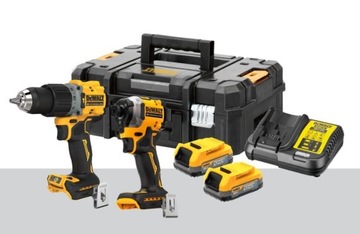 DEWALT ZESTAW WKRĘTARKA ZAKRĘTARKA 18V 2*1.7AH
