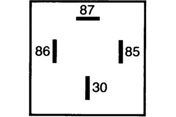 4RA007791-011 HELLA RELÉ UNIVERZÁL 12V 40A
