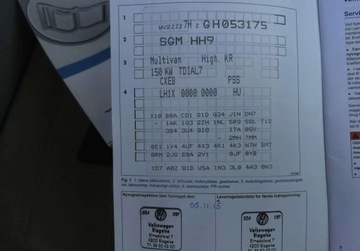 Volkswagen Multivan T6 2015 Volkswagen Multivan 2.0 TDI 204KM DSG 2x elektryczne drzwi 4x4 2x elektr, zdjęcie 37