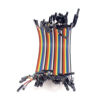 Przewody kable Arduino żeńsko-żeńskie 10cm 40szt.