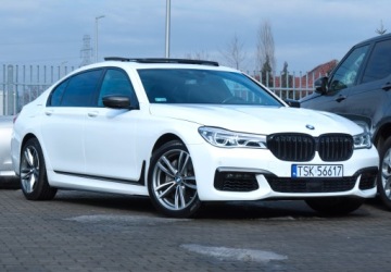 BMW Seria 7 G11-G12 Sedan 750i 450KM 2018 BMW 750LXi M-Pakiet Wentyle Dociąg AMasaż HUD Solar Wydech M 4xKlima Alpine, zdjęcie 27