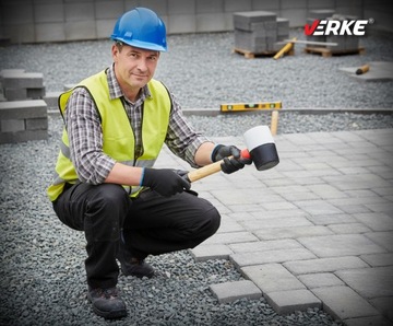 Резиновый молоток для булыжни