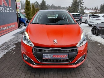 Peugeot 208 I Hatchback 5d Facelifting 1.2 PureTech 82KM 2017 Peugeot 208 Allure Navi Kamera Panorama Podgrzewane fotele Elektryka PDC A, zdjęcie 1