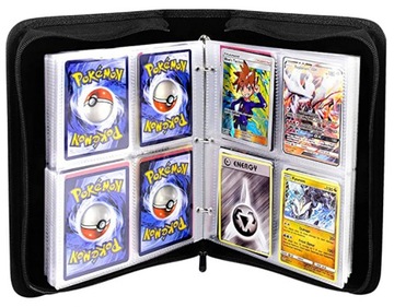 Папка-альбом на 400 КАРТ ПОКЕМОН с ручкой