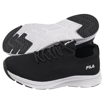Buty Sneakersy Fila Fila Run-It Wmn Black/White FFW0315.83036 Czarne