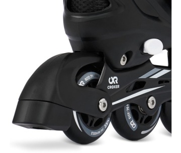 Роликовые коньки Роликовые коньки 4в1 Регулируемые CROXER Optima Black 39-42