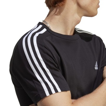 Koszulka męska Adidas Essentials Single Jersey 3-Stripes Tee IC9334 r.M