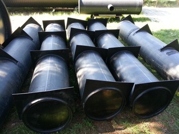 Pływak do budowy pomostów średnica 355 mm długość 3 m