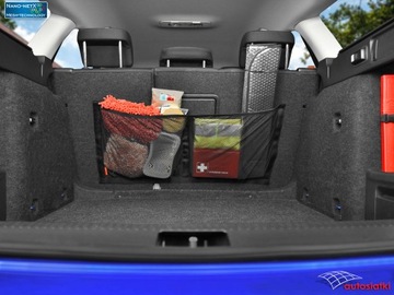 Сетчатый карман для багажника на липучке, разделенный, 80х40.