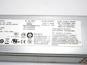 БЛОК ПИТАНИЯ DELL 7001452-J000 +12 В/62,4 А, 750 Вт