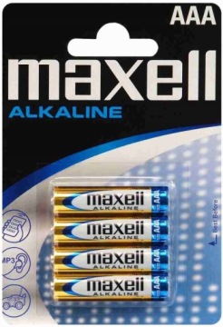 Baterie alkaiczne MAXELL AAA LR03 R3 4 szt