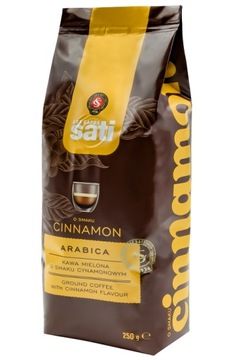 Sati Kawa Mielona o Smaku Cynamonowym 250g Torba
