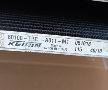 КОМПЛЕКТ РАДИАТОРОВ HONDA CIVIC X 1.0 1.5 i VTEC 2017-2022 MF422135-8470