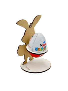 Пасхальный кролик с украшением из пасхальных яиц NAME подарок для детей