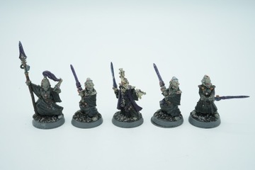 Warhammer 40k Eldar Seer Council zestaw 5 figurek metal