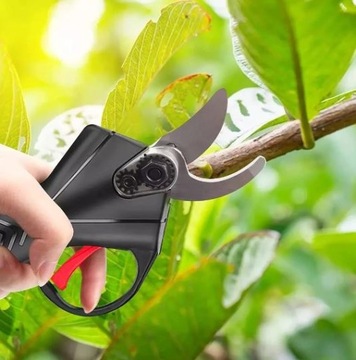 Аккумуляторный электрический секатор для веток садовых деревьев, электрические ножницы