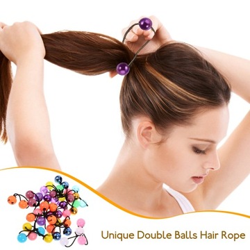 Повязка для волос DOUBLE COLOR PONY со шнурком