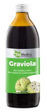 SOK Z OWOCU GRAVIOLI 100% 500ML EKAMEDICA