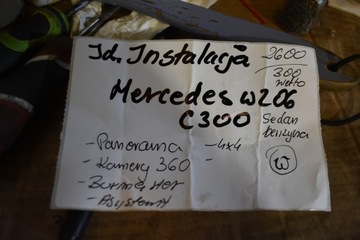 IDEALNI INSTALACE MERCEDES W206 C300 SEDAN BENZÍN 4 MATIC 1