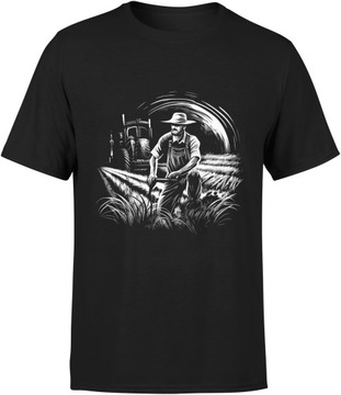 ROLNIK PREZENT DLA ROLNIKA KOSZULKA MĘSKA TRAKTOR T-SHIRT MĘSKI TSHIRT