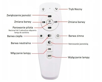 СВЕТОДИОДНАЯ ЛАМПА ПОТОЛОЧНАЯ ВСПЫШКА ЛЮСТРА 60ВТ УДАЛЕННЫЙ ЦВЕТОК