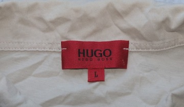Hugo boss cienka bluza z kołnierzykiem męska L