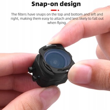 Набор фильтров для дрона для DJI O3 Air Unit UV CP