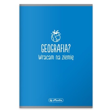 Zeszyt ze ściągą GEOGRAFIA A5 60k HERLITZ