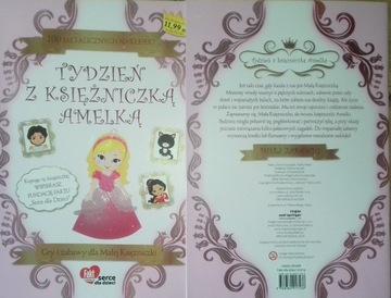 TYDZIEŃ Z KSIĘŻNICZKĄ AMELKĄ . NAKLEJKI