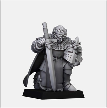 Praying Gallia Knight