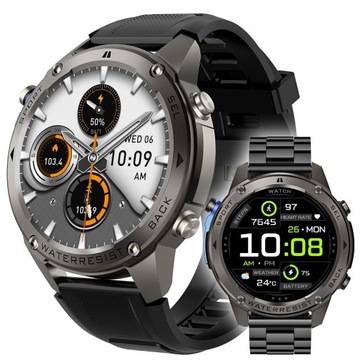 SMARTWATCH MĘSKI GPS ZEGAREK MENU POLSKIE ROZMOWY ZDROWIE SMART WATCH SPORT
